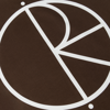 Dave Stroke Logo Hoodie - Polar - Chocolate