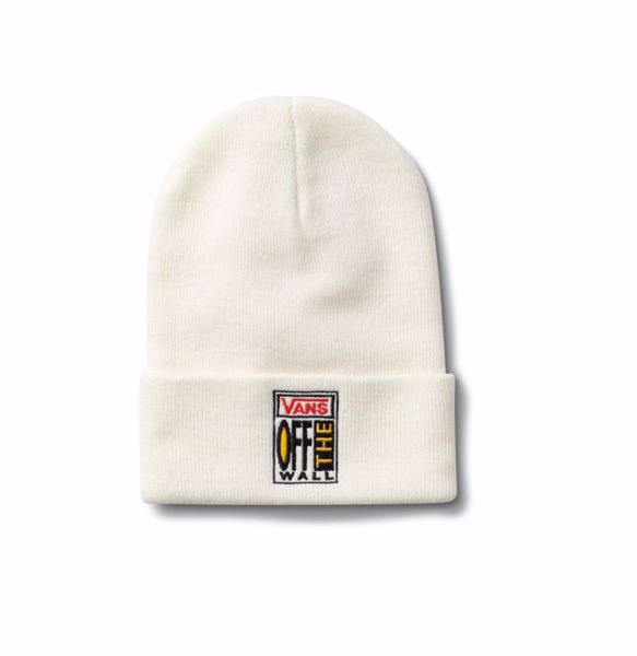 Ave Tall Cuff Beanie - Vans - White