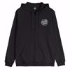 Breaker Check Opus Dot Zip Hood - Santa Cruz - Blk