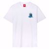 Screaming Wave T-Shirt - Santa Cruz - White