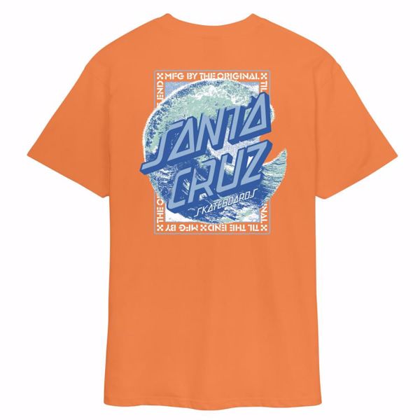 Breaker Dot T-Shirt - Santa Cruz - Apricot