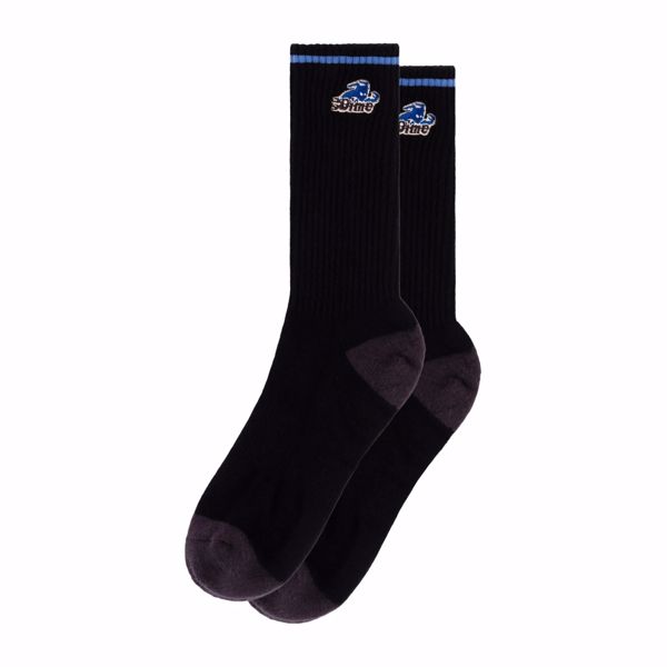 Final Long Socks - Dime - Black