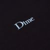 Classic Small Logo Hoodie - Dime - Black