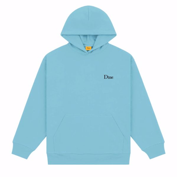 Classic Small Logo Hoodie - Dime - Ocean Blue
