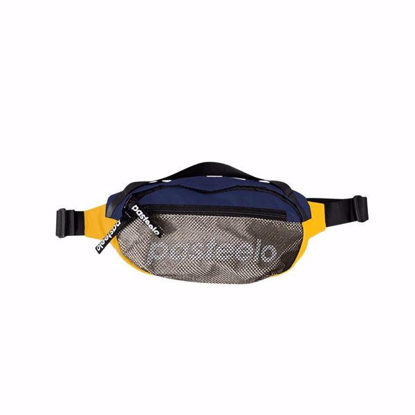 Essentials Bag - Pasteelo - Navy/Tan/Gold