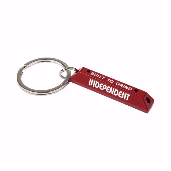 Curb Keychain - Independent - Red