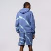 Collegiate Strip Hood - Santa Cruz - H.Blu.Tie Dye