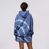 Collegiate Strip Hood - Santa Cruz - H.Blu.Tie Dye