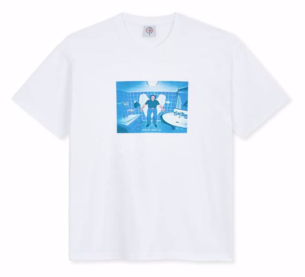 Angel Man Tee - Polar - White