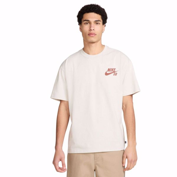 SB Small Logo Tee - Nike SB - Light Bone