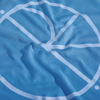 Contrast Stroke Logo Tee - Polar - French Blue