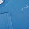 Contrast Stroke Logo Tee - Polar - French Blue